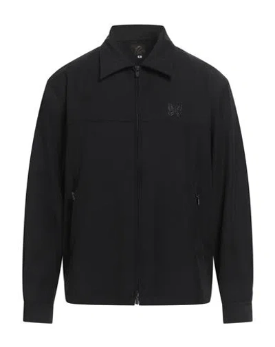 NEEDLES NEEDLES MAN JACKET BLACK SIZE M POLYESTER, RAYON, POLYURETHANE
