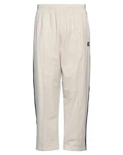 Needles Man Pants Beige Size Xl Polyester, Rayon