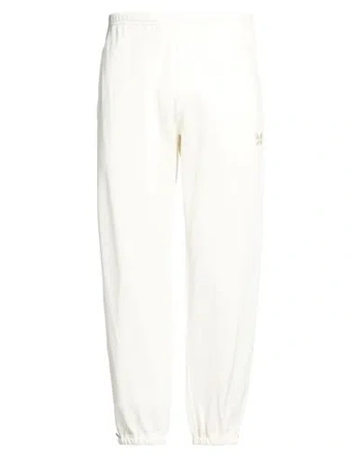 Needles Man Pants Ivory Size Xl Polyester, Cotton, Rayon In White