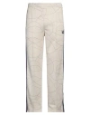 Needles Man Pants Ivory Size Xl Polyester, Rayon In White