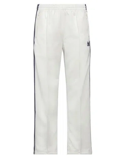 Needles Track Pant - Poly Smooth In Beige