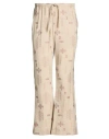 Needles Man Pants Khaki Size L Rayon, Polyester, Nylon In Multi