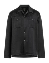 Needles Long Sleeve Casual Shirt With Classic Collar In Black