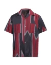 Needles Red One-up Shirt In Red