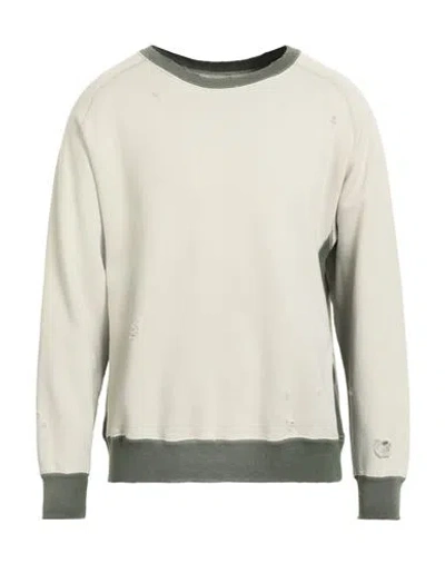 Needles Man Sweatshirt Beige Size Xl Cotton In Sand