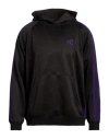 Needles Man Sweatshirt Black Size L Polyester In Black