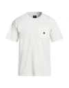 Needles Man T-shirt White Size L Polyester In Multi
