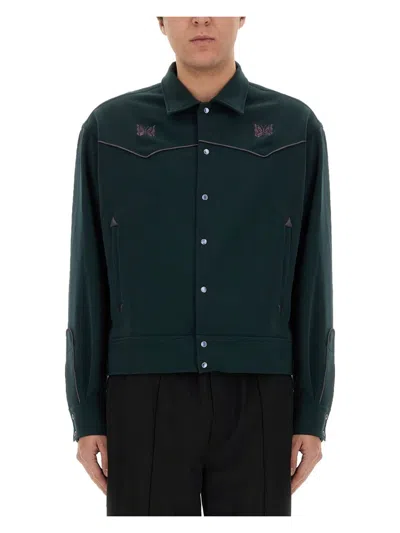 NEEDLES MEN'S JACKET WITH LOGO