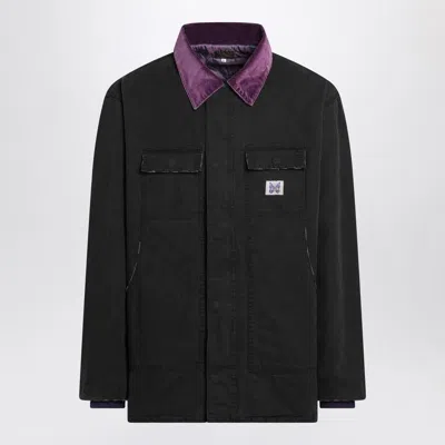 Needles Men's Lumberjack Shirt Jacket In Black