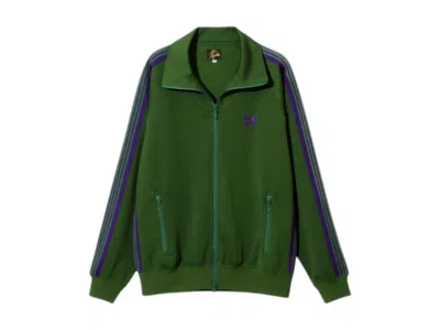 Pre-owned Needles Men's  Track Jacket In Ivy Green