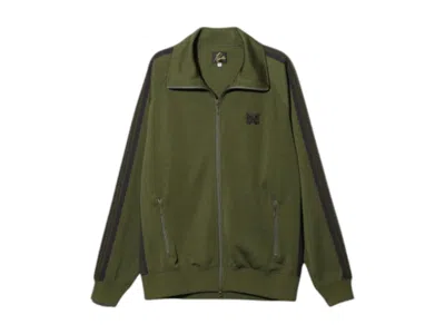 Pre-owned Needles Men's  Track Jacket In Olive In Green