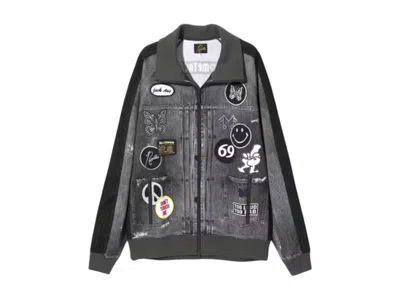 Pre-owned Needles Men's  X Midnight Studios Track Jacket In Black