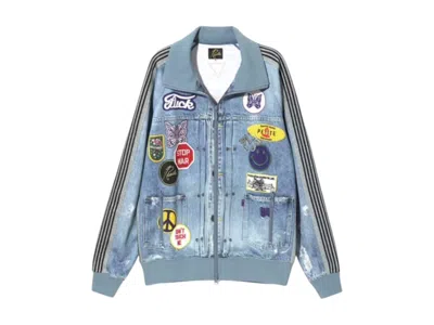 Pre-owned Needles Men's  X Midnight Studios Track Jacket In Blue