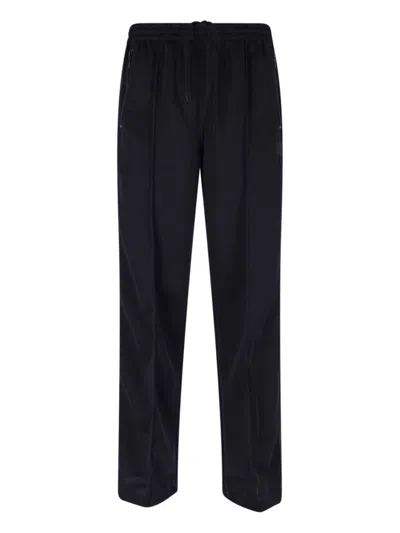 Needles Men's Relaxed Fit Trousers In Blue