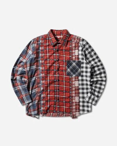 Needles Men S 7 Cuts Flannel Shirt In Multi