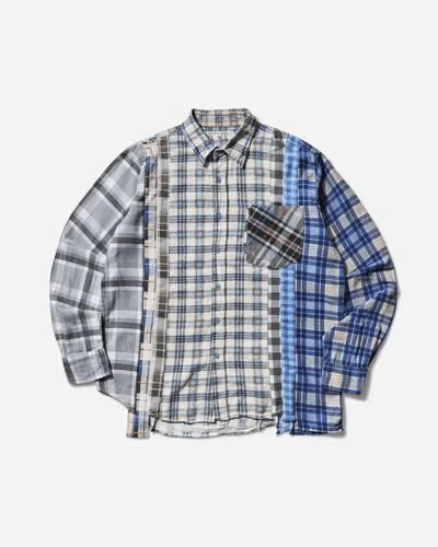 Needles Men S 7 Cuts Longsleeve Shirt In Multi