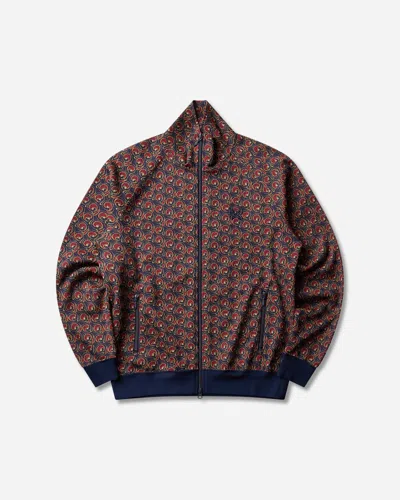 Needles Men S Poly Jacquard Track Jacket Vortex In Multi