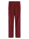 Needles Bordeaux Track Trousers In Bordeaux