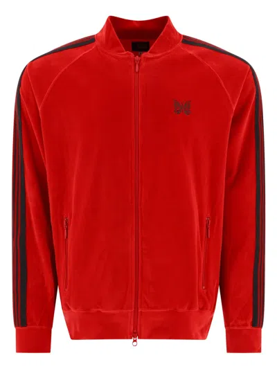 NEEDLES MEN'S VELVET SWEATSHIRT