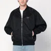 Needles Butterfly-embroidered Zip-up Jacket In Black