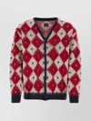 NEEDLES MOHAIR BLEND EMBROIDERED CARDIGAN