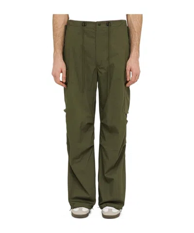 Needles Multi-pocket Casual Pants In Green