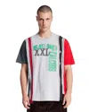 Needles Multicolored Patchwork T-shirt In Multi