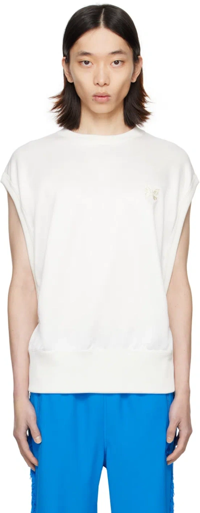 Needles Off-white Embroidered Tank Top In A-off White