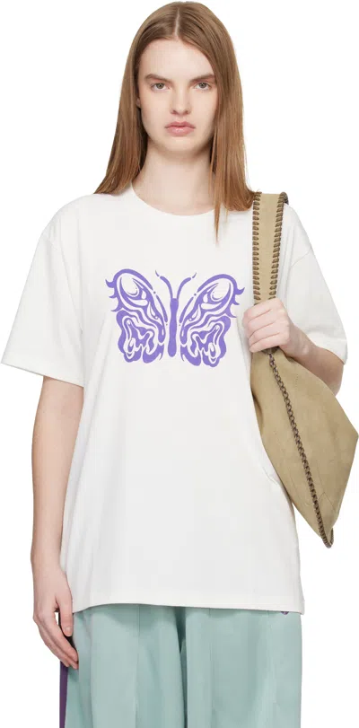 Needles Off-white Kae Tanaka Edition S/s Crew Neck T-shirt