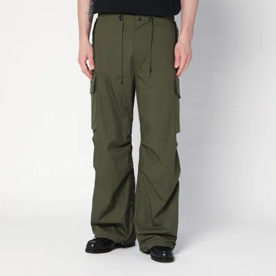 NEEDLES NEEDLES OLIVE GREEN FILED PANTS