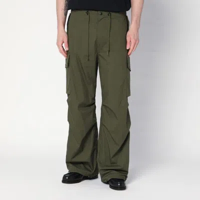 NEEDLES NEEDLES  OLIVE GREEN FILED PANTS