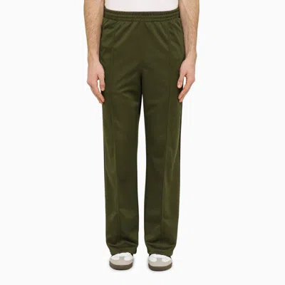 NEEDLES OLIVE GREEN TRACK JOGGING TROUSERS