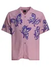 Needles Short Sleeves Butterfly Print Shirt