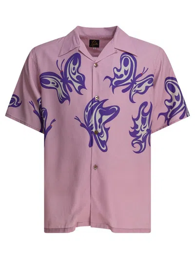 Needles "one-up" Shirt In Pink