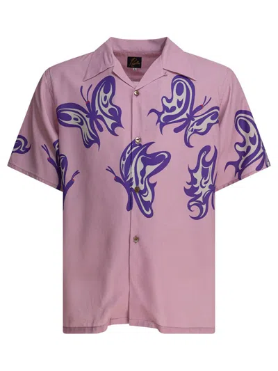 Needles "one-up" Shirt In Pink
