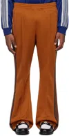 NEEDLES ORANGE BOOTCUT TRACK PANTS