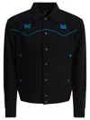 Needles Orvershirt Jacket Western Details In Black