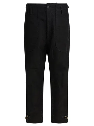 Needles Over Pants With Hem-straps In Black