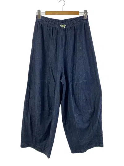 Pre-owned Needles Oversized Military Fatigue Hizadel Pants In Blue