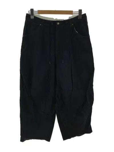 Pre-owned Needles Oversized Military Fatigue Hizadel Pants In Blue