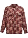 Needles Shirt Featuring Chest Pockets And Long Sleeves In Red