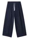 Needles Panelled Drawstring Jeans In Blue
