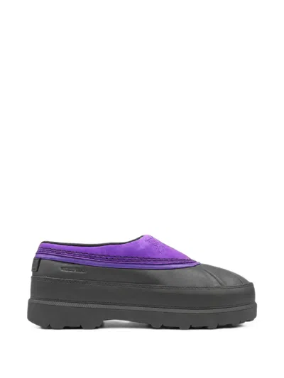 Needles Panelled Slip-on Boots In Purple