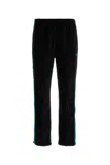 Needles Butterfly Embroidered Trackpants In Black