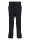 Needles Navy Drawstring Track Pants In Black