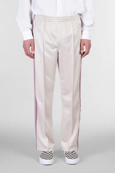 Needles Pants In Beige Polyester In Neutral