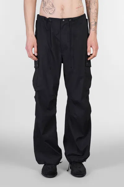 Needles Pants In Black Cotton