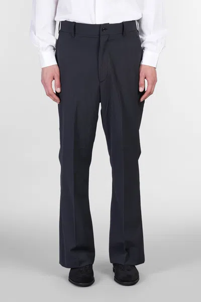 Needles Pants In Black Polyester In Blue