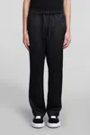 NEEDLES PANTS IN BLACK POLYESTER