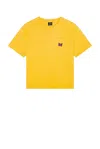 NEEDLES PAPILLON EMBROIDERED POCKET TEE